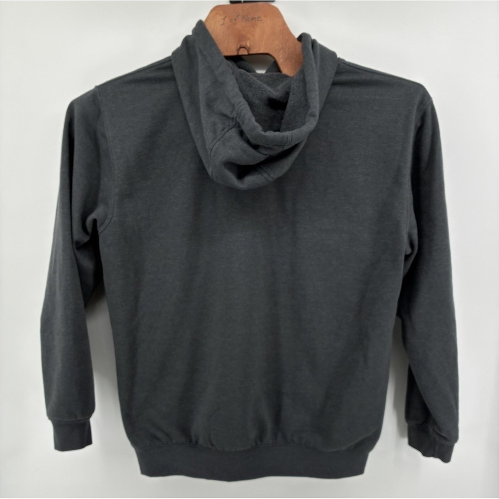 Carhartt Rain Defender Hoodie‎ Large Charcoal Loose Fit Pullover Workwear TS7031 - Picture 3 of 8